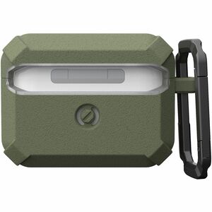 Urban Armor Gear Plasma Carrying Case Apple AirPods Pro 3 - Olive - Shock Resistant, Drop Resistant, Scratch Resistant, Sh