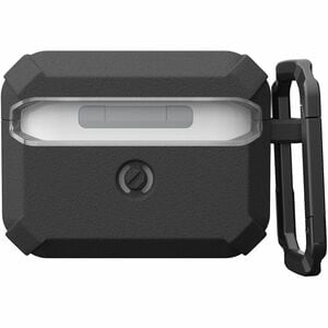 Urban Armor Gear Plasma Carrying Case Apple AirPods Pro 3 - Black - Drop Resistant, Scratch Resistant, Shock Absorbing - P