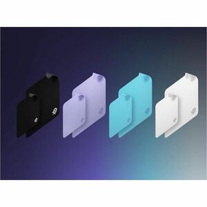 SteelSeries QcK Gaming Mouse Pad - 10.63" Height x 12.60" Width x 0.08" Depth - White - Silicon, Rubber - Anti-slip - Medi