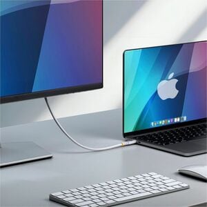 StarTech.com 2m (6.6ft) USB4 Cable, 20Gbps, USB-IF Certified USB-C Cable, 240W PD EPR, 4K 120Hz DP 1.4, TPE Jacket, Black 