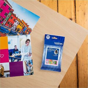 Brother LC527XLBK Original High Yield Inkjet Ink Cartridge - Single Pack - Black - 1 Pack - 3,000 pages