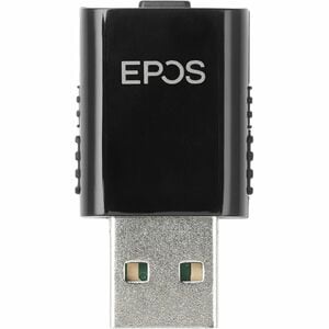 EPOS IMPACT 5000 Go Wireless Over-the-head, On-ear Mono Headset - Black - Microsoft Teams Certification - Monaural - Supra