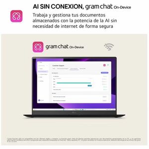 LG gram 15Z80T-G 15Z80T-G.AU75B 39.6 cm (15.6") Copilot+ PC Notebook - Full HD - 60 Hz - AMD Ryzen AI 7 350 - 16 GB - 512 