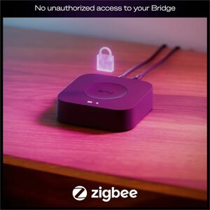 Philips Hue Bridge Pro - 3.6" Width x 1.1" Height x 3.6" Length - Black - Synthetic - 1