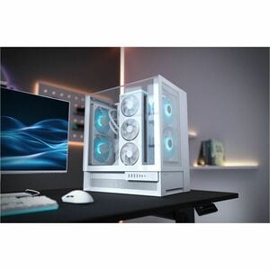 COUGAR OmnyX CGR-2WA3W-RGB Gabinete para computadora gamer - Mini ITX, Micro ATX, ATX Placa base admitida - Media Torre - 