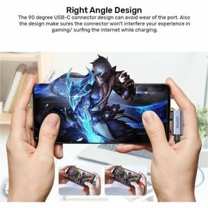 Unitek 50 cm USB-C Data Transfer Cable - 1 - Cable for Notebook, MacBook, MacBook Pro - First End: 1 x USB 2.0 Type-C - Ma