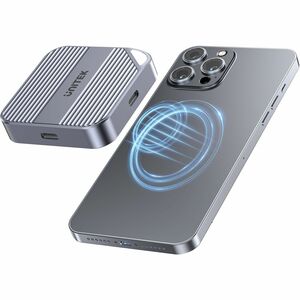 Unitek S1244AGY01 Drive Enclosure PCI Express NVMe, M.2 - USB Type C Host Interface - UASP Support - Space Gray - 1 x SSD 