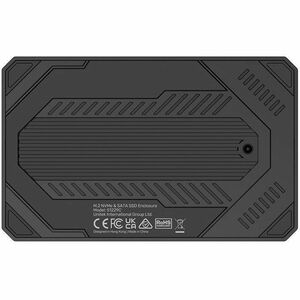 Unitek Drive Enclosure Serial ATA, PCI Express NVMe - USB 3.2 (Gen 2) Type C Host Interface - UASP Support - Black - Hot S