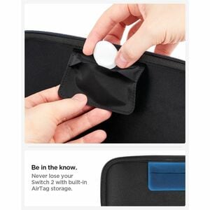 Spigen Klasden Carrying Case (Pouch) Nintendo Gaming Console - Charcoal Grey - Scratch Resistant, Drop Resistant, Scuff Re