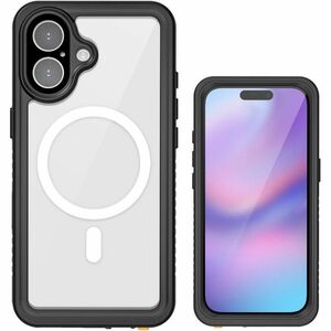 4smarts Stark Robust Tasche Apple iPhone 17 Smartphone - Transparent, Schwarz - Gummi, Polycarbonat Körper - Wasserdicht, 