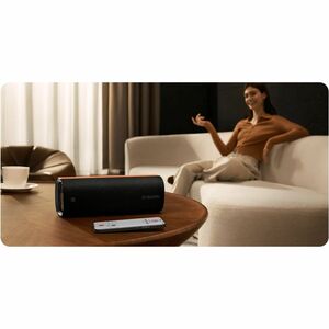 MI Sound Party MDZ-39-DB Portable Bluetooth Speaker System - 50 W RMS - Black - Surround Sound - Near Field Communication 