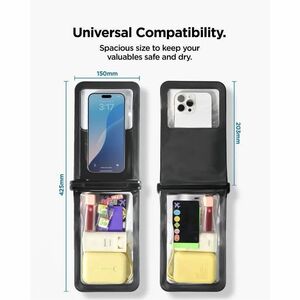 Spigen Aqua Shield Carrying Case (Pouch) Apple, Google, Sony, Sharp, Samsung iPhone 16, iPhone 15, iPhone 14, iPhone 13, i