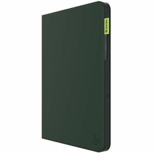 Gecko Covers Carrying Case (Cover) Samsung Galaxy Tab A9+ Tablet - Green - Moisture Resistant, Stain Resistant - Vegan Lea