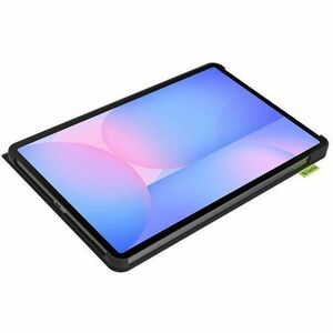 Gecko Covers Carrying Case Samsung Galaxy Tab S10 FE+ Tablet - Black - Moisture Resistant - Vegan Leather, Cactus Leather 