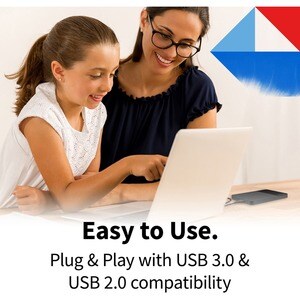 Disco Duro Pórtatil Toshiba Canvio Ready HDTP310XK3AA - Externo - 1TB - Negro - MAC Dispositivo compatible - USB 3.0 - 1 /