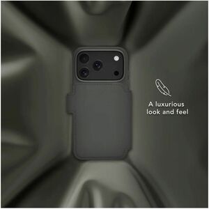 dbramante1928 ApS Lynge Carrying Case (Wallet) Apple iPhone 17 Pro Smartphone - Forest Shadow - Stain Resistant - Plastic,