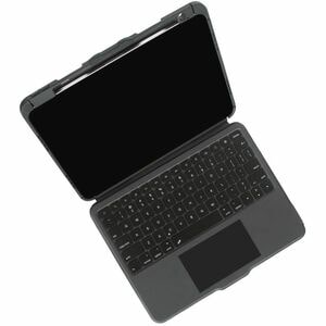 Targus VersaVu THZ988NO Tastatur/Cover (Folie) für 27,9 cm (11 Zoll) bis 33 cm (13 Zoll) Apple iPad Pro 11 (2024), iPad Pr