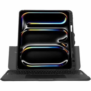 Targus VersaVu THZ989UK Tastatur/Cover (Folie) für 33 cm (13 Zoll) Apple iPad Pro 13 (2024) Tablet - Schwarz - Thermoplast