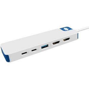 Hyper HyperDrive HD4103BUGL USB-Typ C Docking Station für Monitor, Desktop-PC, Notebook, Tablet, Tastatur, Flash-Laufwerk 