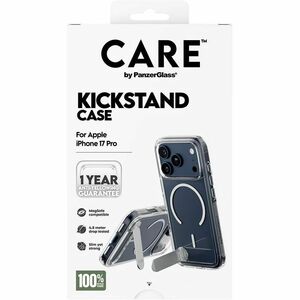 CARE Case for Apple iPhone 17 Pro Smartphone - Transparent - Yellowing Resistant, Drop Resistant, Crush Resistant - Plasti