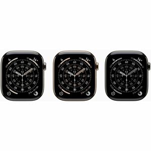 Apple Watch Series 11 Smartwatch - 46 mm Case Height - 39 mm Case Width - Natürlich Tasche, Farbe - Grau Band Color - Tita