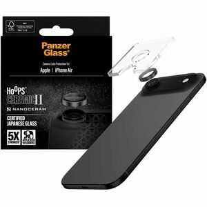 PanzerGlass Hoops Camera Lens Protector - Ceramic Glass, Aluminium