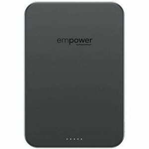 PanzerGlass empower Power Bank - Space Black - For iPhone, Qi-enabled Device - 1 x Type-C 20W - Lithium Polymer (Li-Polyme