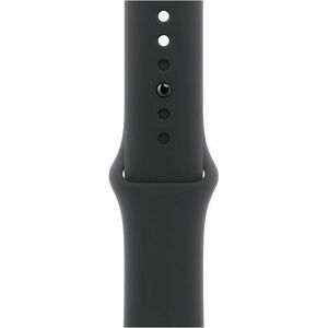 Apple Watch Series 11 Smart Watch - 46 mm Case Height - 39 mm Case Width - Jet Black Case Color - Black Band Color - Alumi