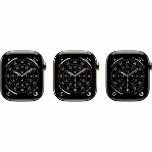 Apple Watch Series 11 Smart Watch - 46 mm Case Height - 39 mm Case Width - Natural Case Color - Natural Band Color - Titan