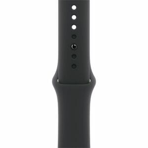 Apple Watch Series 11 Smart Watch - Slate Case Color - Black Band Color - Titanium Case Material - Rubber Band Material - 
