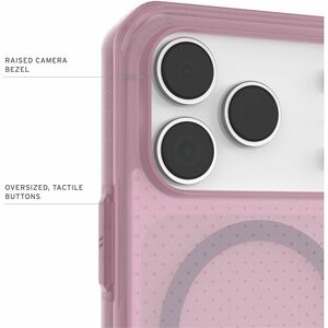 Urban Armor Gear DOT Rugged Case for Apple iPhone 17 Pro Smartphone - Lilac Purple, Translucent - Anti-slip, Drop Resistan