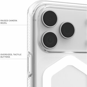 Urban Armor Gear Plyo Case for Apple iPhone 17 Pro Smartphone - Ice/White - Drop Resistant, Impact Resistant, Scratch Resi