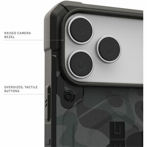 Urban Armor Gear Pathfinder SE Case for Apple iPhone 17 Pro Max Smartphone - Midnight Camo - Drop Resistant, Shock Resistant