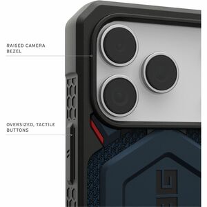 Urban Armor Gear Monarch Pro Case for Apple iPhone 17 Pro Smartphone - Kevlar Mallard - Drop Resistant