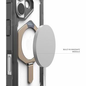 Urban Armor Gear Plasma XTE Case for Apple iPhone 17 Smartphone - Ash, Titanium - Crack Resistant, Drop Resistant, Impact 