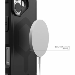 Urban Armor Gear Essential Armor Rugged Case for Apple iPhone 17 Smartphone - Hex - Black - Drop Resistant, Impact Resista