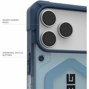Urban Armor Gear Pathfinder Clear Carrying Case for 17.5 cm (6.9") Apple iPhone 18 Pro Max, iPhone 17 Pro Max Smartphone -