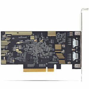 StarTech.com 2-Port PCIe 10Gb Ethernet Network Card, Dual RJ45 10GBase-T/Gigabit, Broadcom BCM57416 Chipset, NIC Card, Win