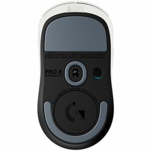 Logitech G PRO X SUPERLIGHT 2c Gaming Mouse - Radio Frequency - USB 2.0 - HERO 2 - 5 Button(s) - White - Cable/Wireless - 
