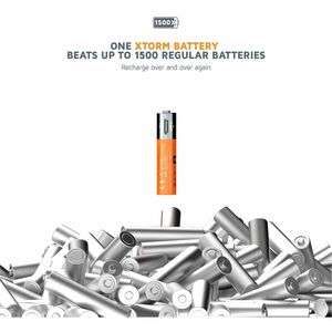 Xtorm XRB3A Battery - Lithium Ion (Li-Ion) - 4 / Pack - For Electronic Device, Remote Control, Keyboard, Video Game Contro