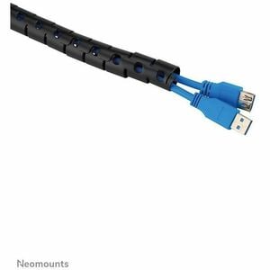 Neomounts Cable Organizer - Black - Cable Sleeve - Plastic