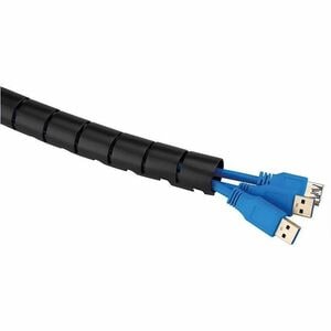 Neomounts Cable Protection - Black - Cable Sleeve - Plastic