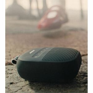 Bose SoundLink Micro Tragbar Bluetooth Lautsprechersystem - Google Assistant Unterstützt - Schwarz - Aufladbarer Akku