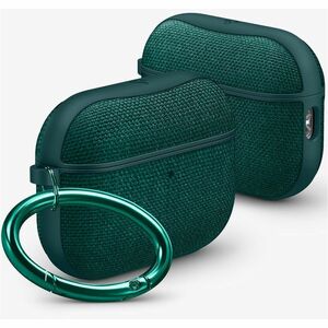 Spigen Urban Fit Carrying Case Apple AirPods Pro - Midnight Green - Scratch Resistant, Scratch Resistant Interior - Polyca