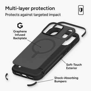 ZAGG Sedona Snap. Etui-Typ: Cover, Markenkompatibilität: Apple, Kompatibilität: iPhone 17 Pro Max, Maximale Bildschirmgröß