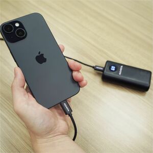 Adata CACC-200PN-BK 2m USB-C Cable de transferencia de datos - Cable for Portátil, iPhone, Smartphone, Tableta, consola de