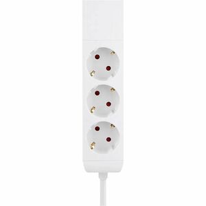 Presa di corrente Neomounts VOLT DS22-840WH6 - 3 x Prese di alimentazione - 230 V ca Montaggio a morsetto, Desktop, Sotto 