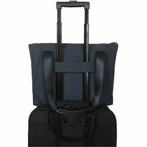 Targus Avila TBA00102GL 便携包 用于 38.1 cm (15") 到 40.6 cm (16") 笔记本电脑 - 午夜黑 - 防水 - 布料, 塑料 Body - 手柄, 推车带, 肩带 - 445 毫米 高度 x 29