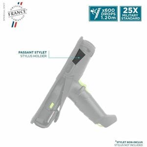 MOBILIS Activ + Pack Carrying Case Zebra Mobile Computer - Black - Drop Resistant, Shock Resistant, Shock Absorbing, Impac