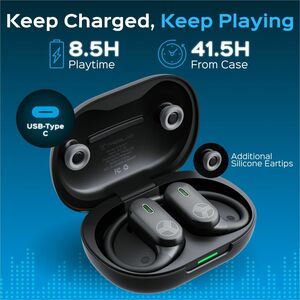 Treblab AI Wireless Bluetooth Translation Earbuds - Siri, Google Assistant - Stereo - True Wireless - Bluetooth - 33 ft - 